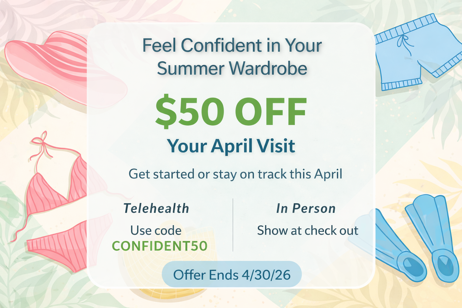 New Patient March promo